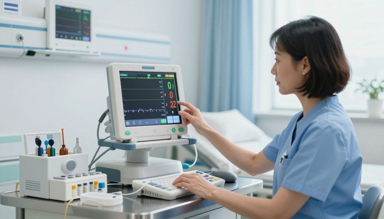 mantenimiento y soporte para monitor de signos vitales