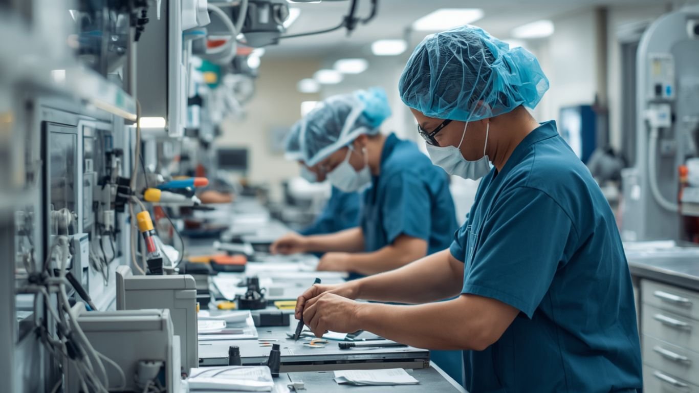 Mantenimiento correctivo equipos médicos